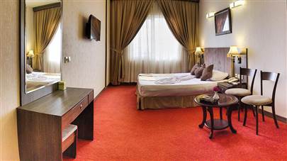 اتاق دو تخته هتل کیانا مشهد